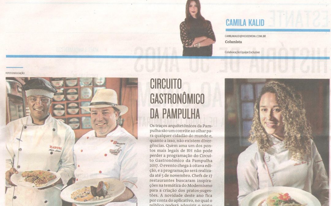 Circuito Gastronômico da Pampulha – Jornal Hoje em Dia