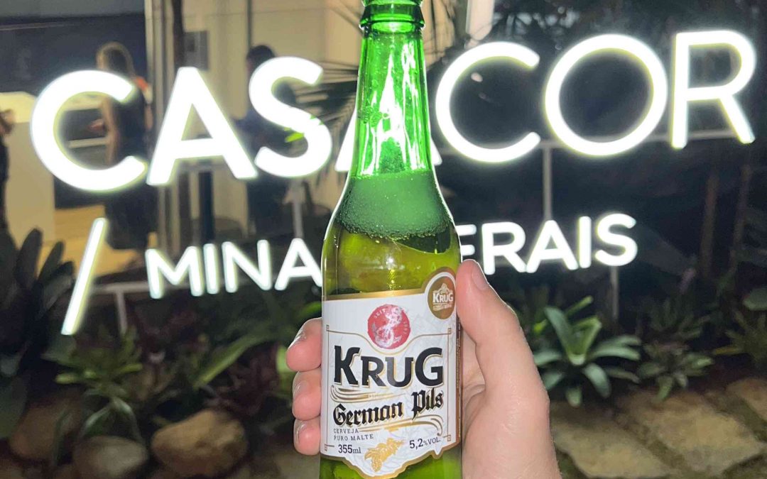 Krug Bier é cerveja oficial da CASACOR MINAS 2023