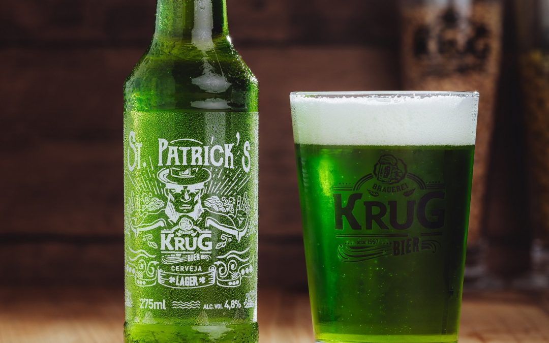 Krug Bier lança cerveja especial e marca presença nas festas de Saint Patrick’s